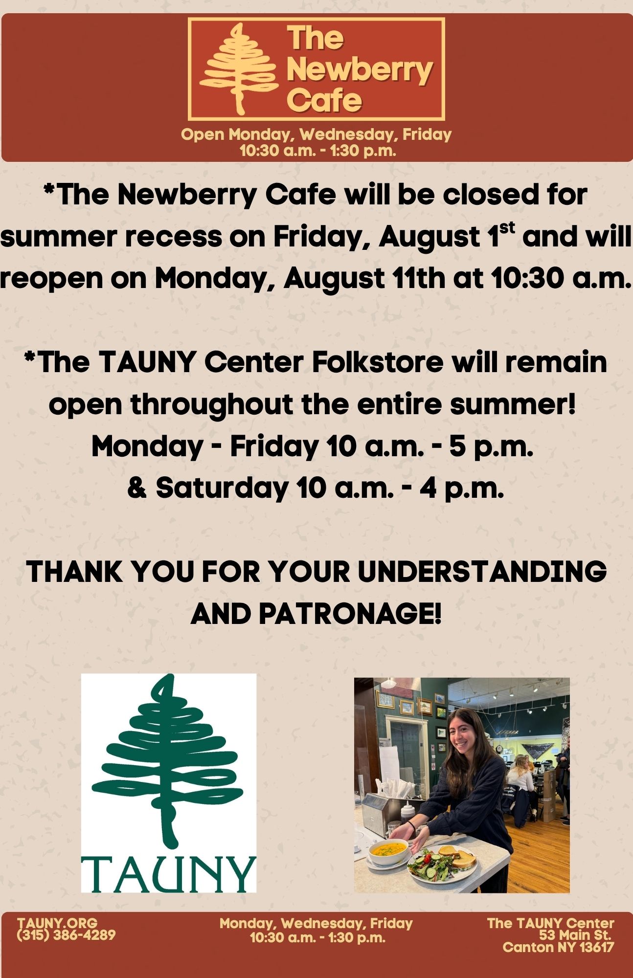 Cafe Closed