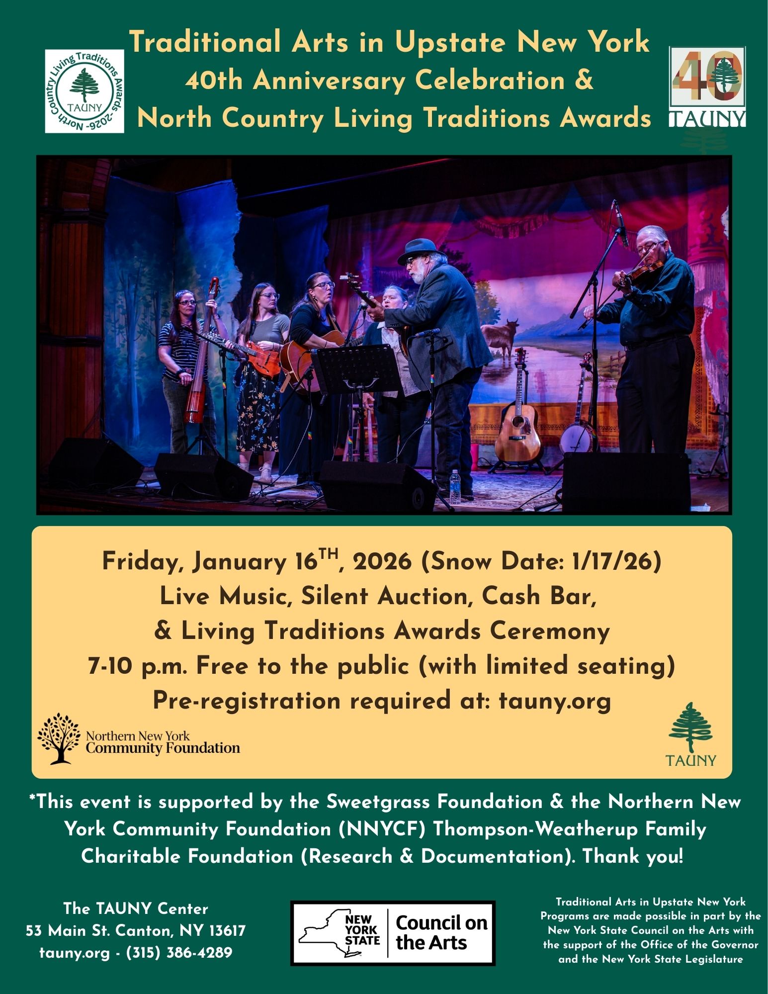 Dan Berggren Concert